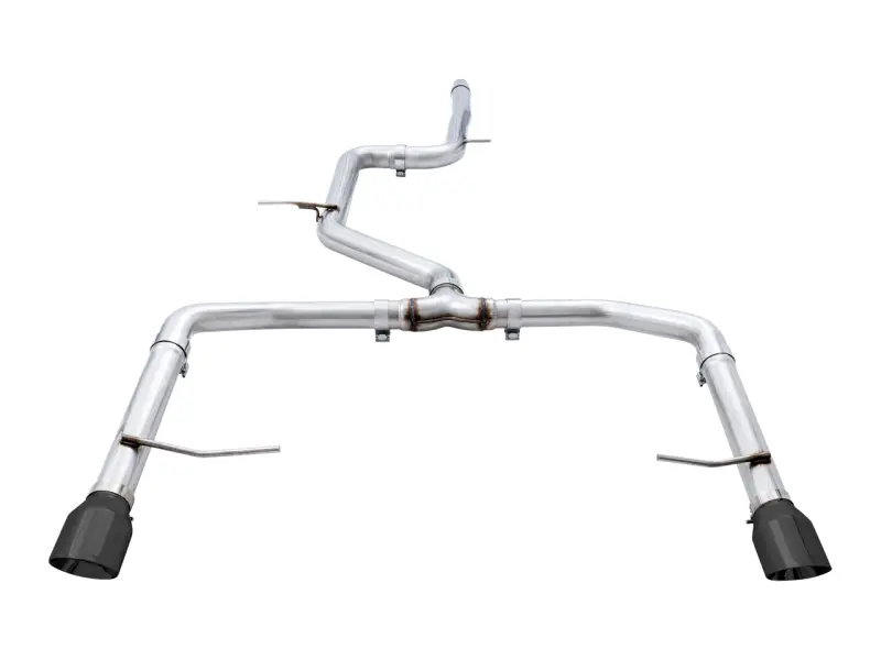 Awe Tuning Track Edition Exhaust For 2018–2019 Vw Jetta Gli Mk7 – Diamond Black Tips, Oem Downpipe Compatible 1