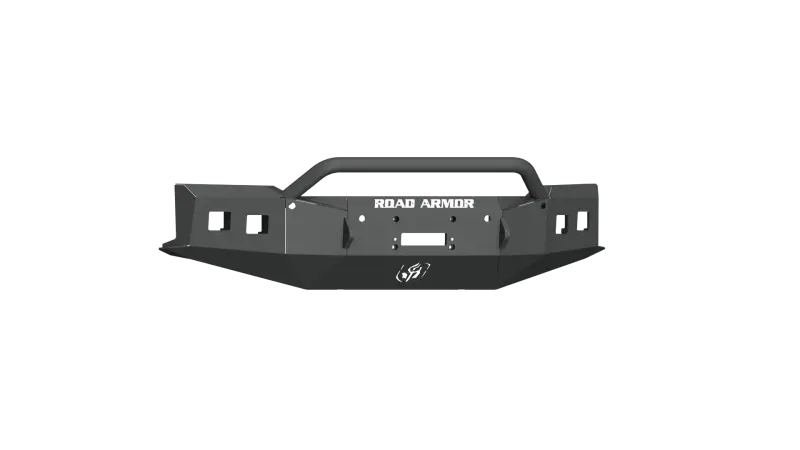 Road Armor Stealth Front Winch Bumper With Pre-Runner Guard For 2019–2020 Chevrolet Silverado 1500 – Textured Black 1