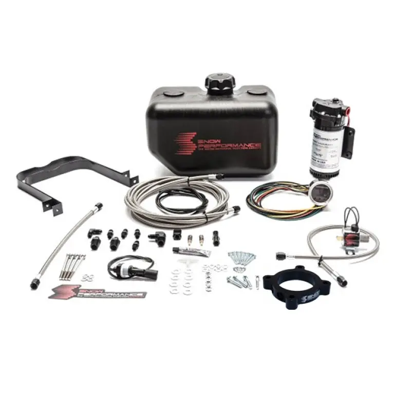 Snow Performance Stage 2 Boost Cooler Kit For 2013–2018 Ford Focus St – Includes Stainless Steel Braided Lines & 4An Fittings 1
