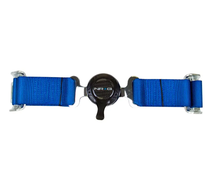Nrg 4-Point Racing Harness With Cam-Lock Buckle – 2-Inch Blue Seat Belt System 1