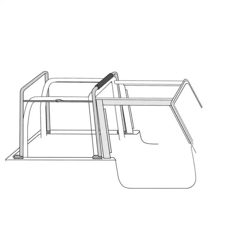 Rampage Soft Top Hardware Kit For 1987–1995 Jeep Wrangler Yj – Black Finish 1
