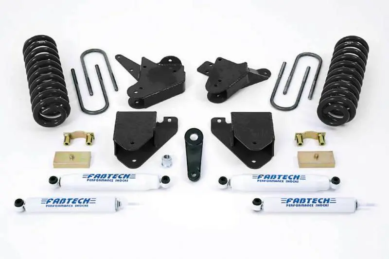 Fabtech 6-Inch Lift Kit For 2001–2004 Ford F-250/F-350 2Wd – Includes Performance Shocks 1