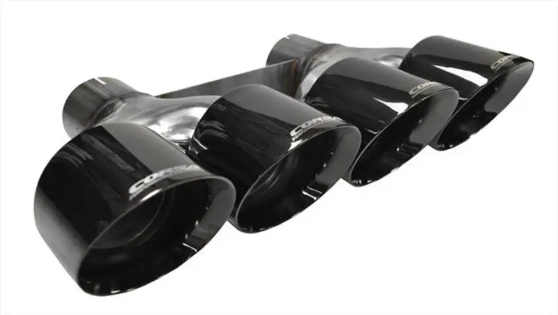 Corsa Pro-Series Quad-Tip Exhaust Kit – Polished Black, 45-Inch, For 2015 Chevrolet Corvette 6.2L V8 1
