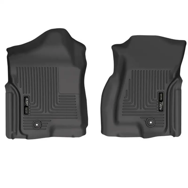 Husky Liners Weatherbeater Front Floor Mats For 2002–2006 Cadillac Escalade – Black 1