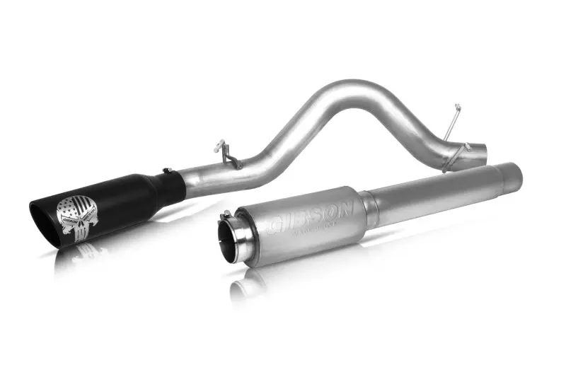 Gibson Patriot Skull Series Cat-Back Exhaust For 2011–2014 Ford F-150 Svt Raptor 6.2L 1