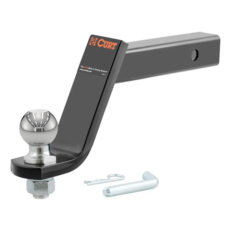 Curt Loaded Ball Mount W/2-5/16In Ball (2In Shank 7500Lbs 6In Drop) 1