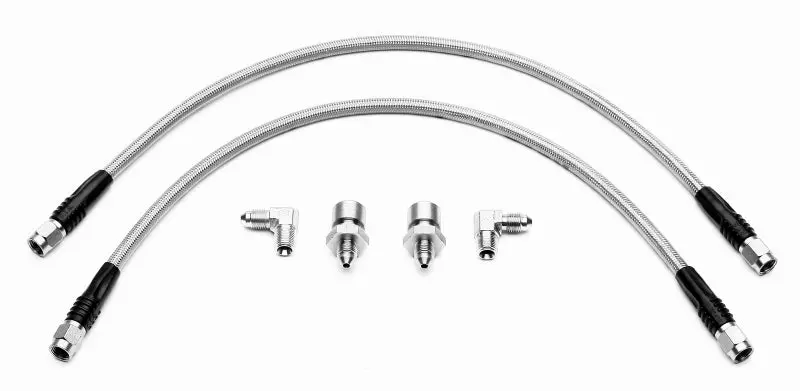 Wilwood Flexline Brake Hose Kit For 2000–2003 Honda Civic Si & 1994–2001 Acura Integra W/Forged Dynalite Front Calipers 1